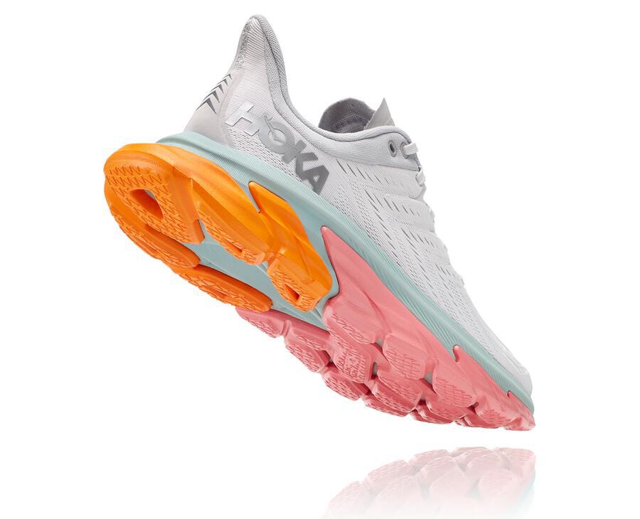 Hoka One One Hardloopschoenen Heren - Clifton Edge - Wit - LY5819403